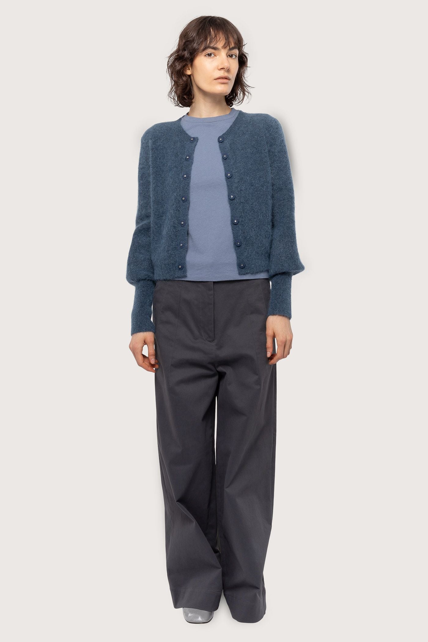 MOHAIR PETIT CARDIGAN