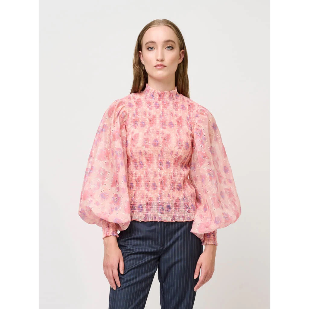 Hyssop silke blouse