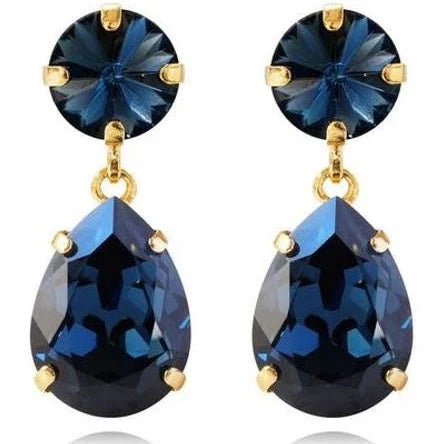 Classic Drop Earrings Gold