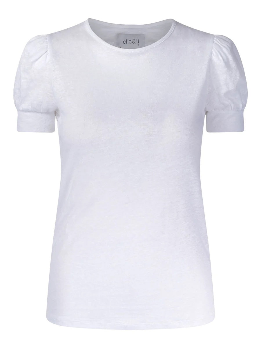 Madeleine linen tee